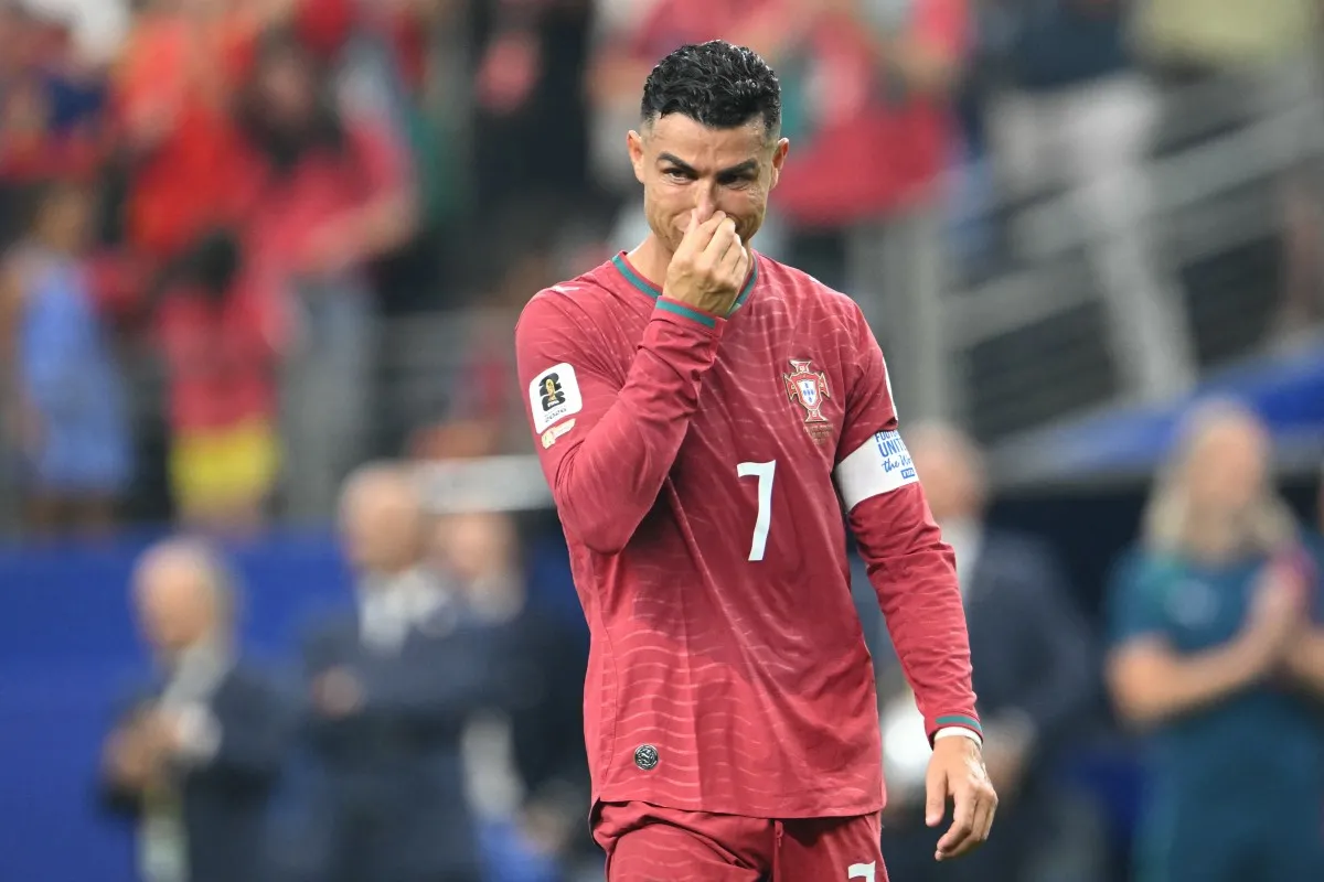 Cristiano Ronaldo, jogador da Seleção Portuguesa.