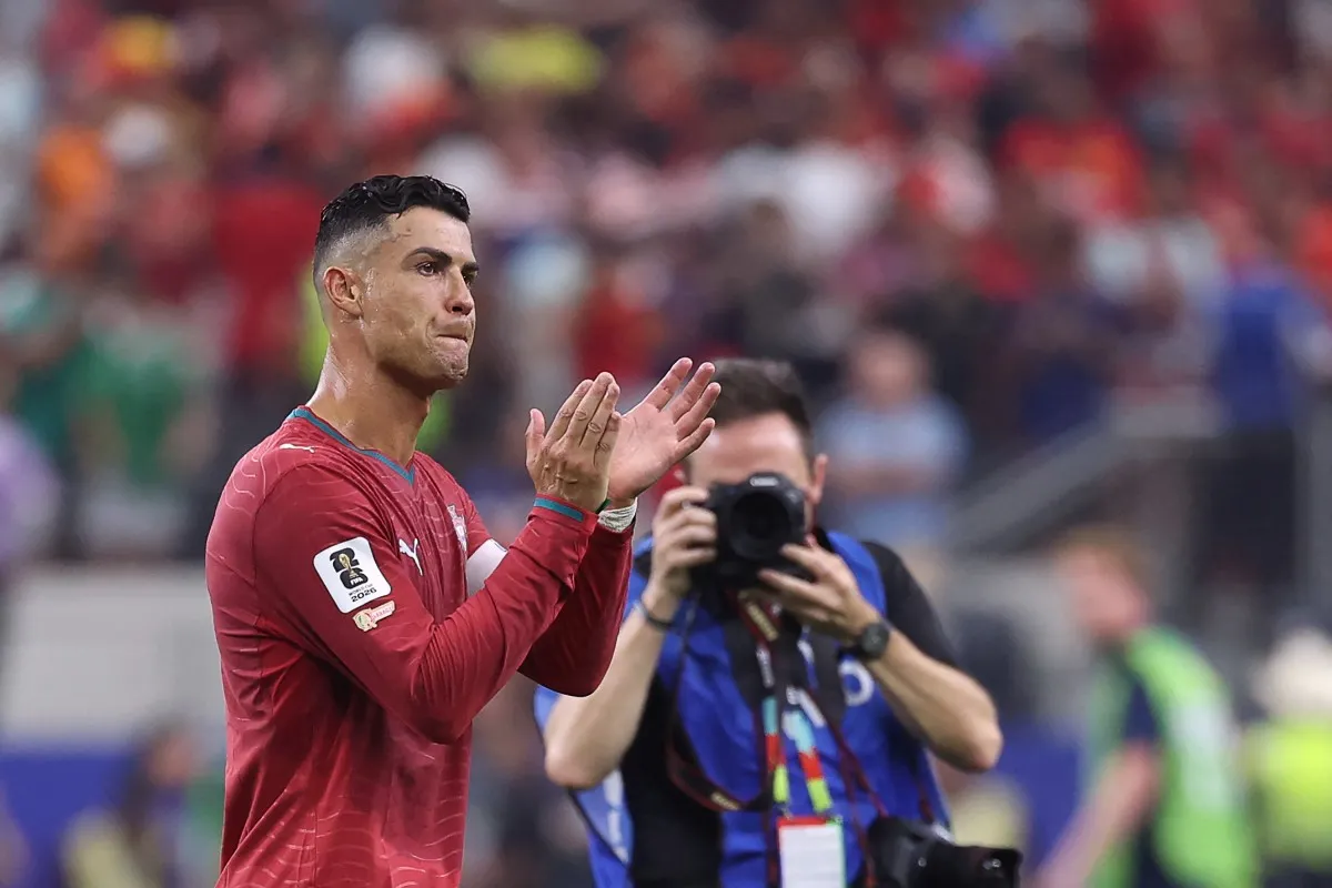 Cristiano Ronaldo, jogador da Seleção Portuguesa.