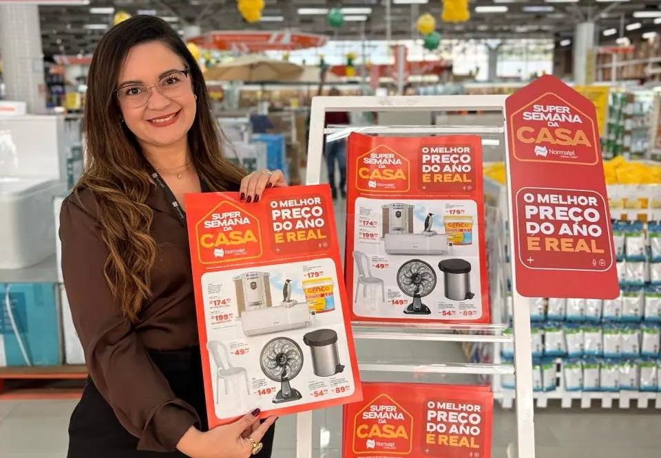 Imagem da notícia “Supersemana da Casa Normatel” oferece descontos em produtos até 12 de julho