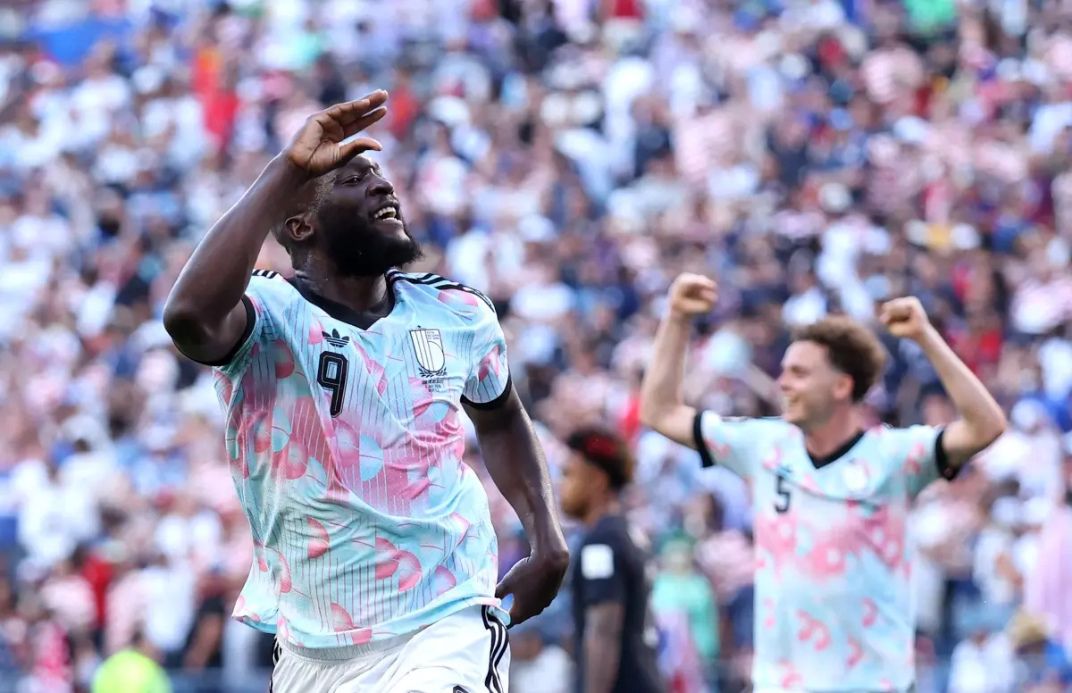 Imagem da notícia Lukaku ironiza Trump em comemoração de gol contra os Estados Unidos; veja vídeo