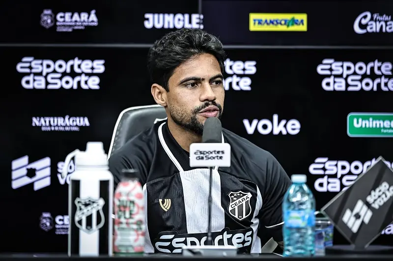Imagem da notícia Bryan Borges explica acerto com o Ceará e projeta reação do time na Série B