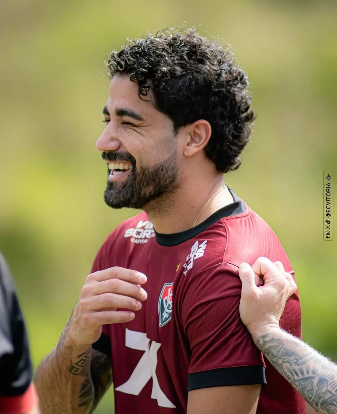 Imagem da notícia Brítez fala pela primeira vez como jogador do Vitória após deixar o Fortaleza
