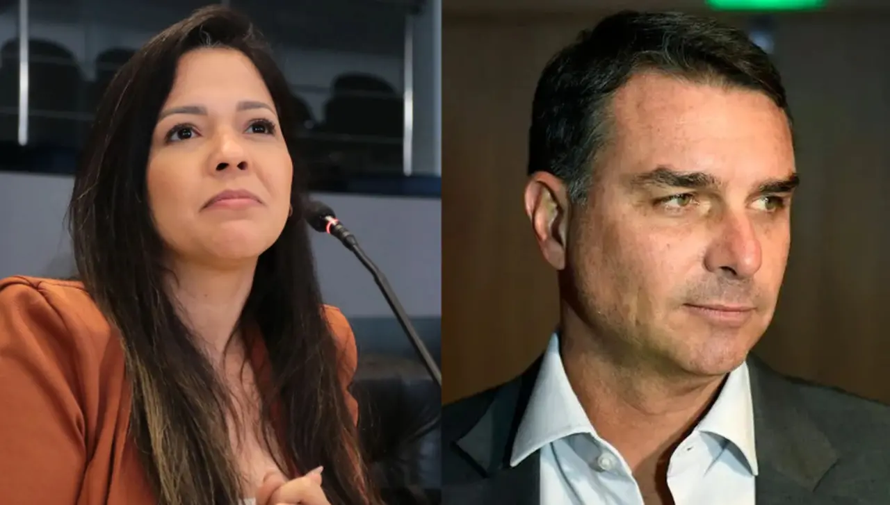 Imagem da notícia Priscila Costa viaja para Portugal e não estará em ato de Flávio Bolsonaro no Ceará