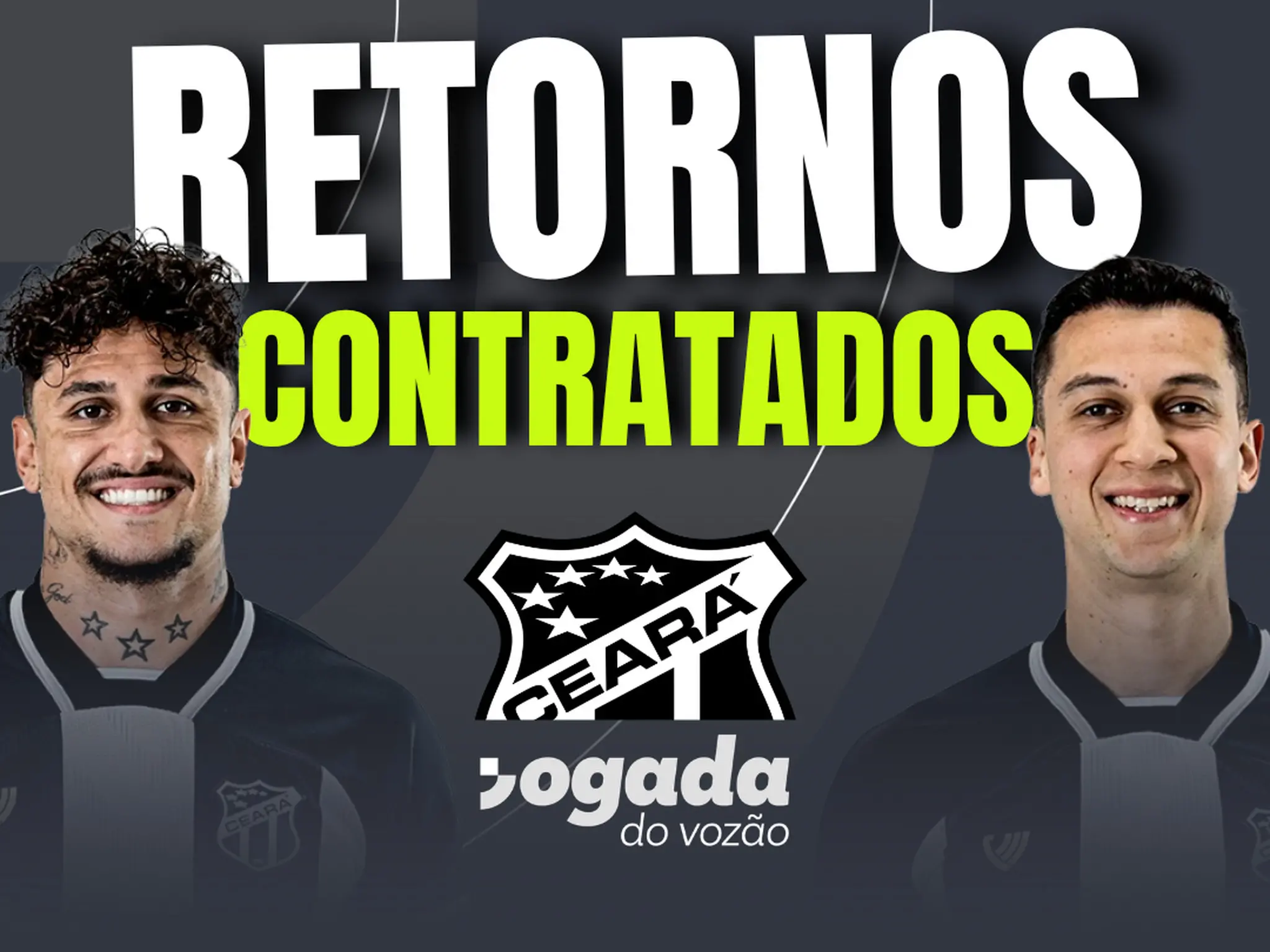 Imagem da notícia Últimas notícias do Ceará: contratações, regularização e retornos para Daniel Paulista