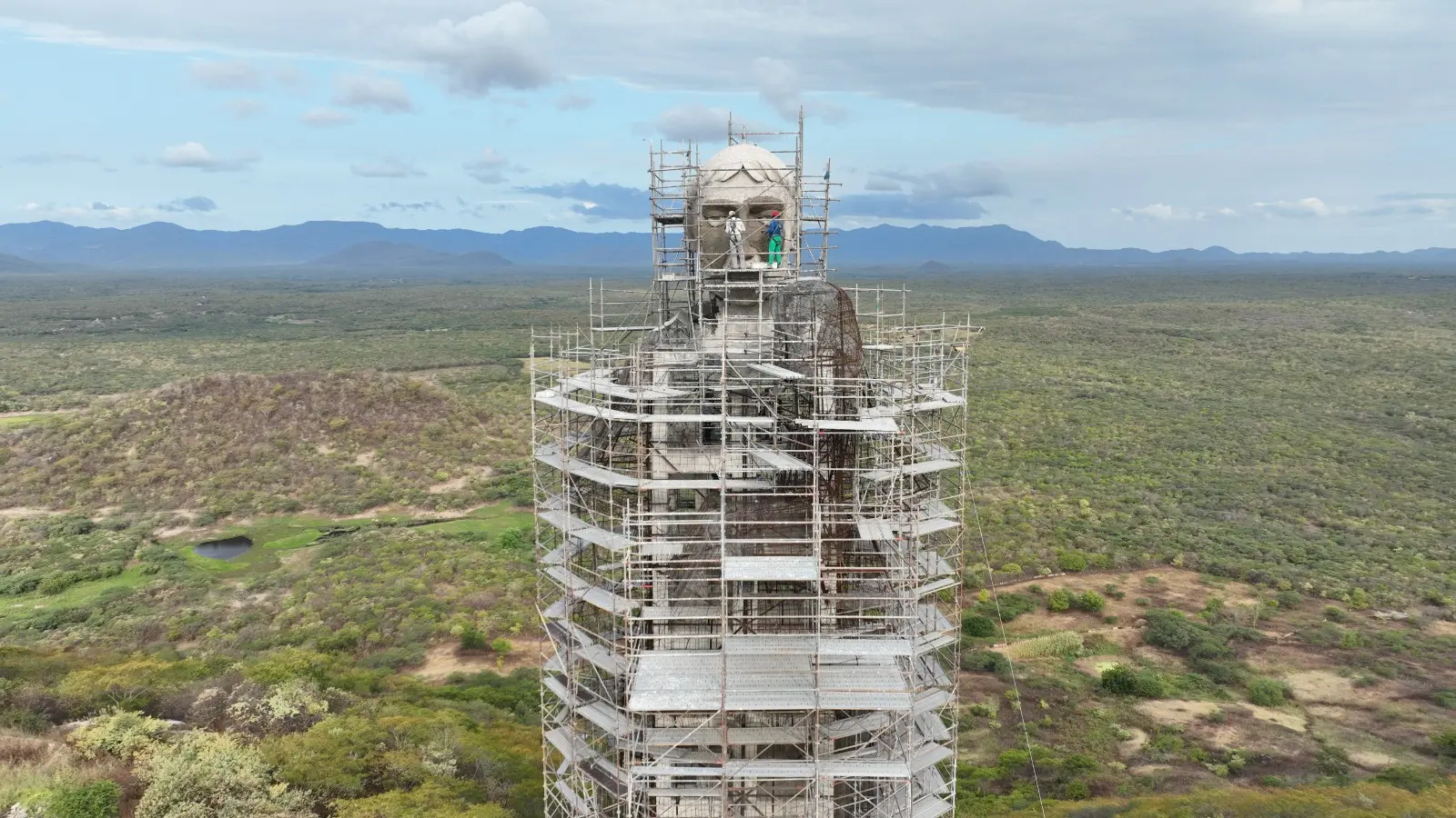 Imagem da notícia Estátua de Santo Antônio em Caridade, no Ceará, deve ser entregue até fevereiro de 2027