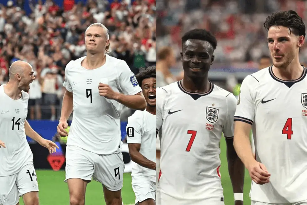 Imagem da notícia Noruega x Inglaterra na Copa do Mundo: veja onde assistir, horário e escalações  