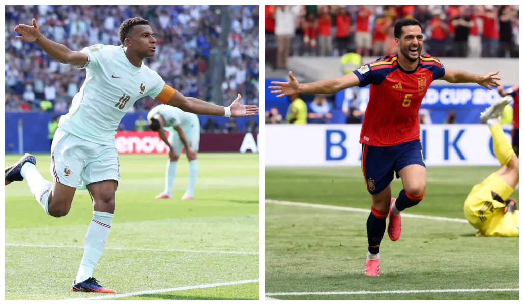 Imagem da notícia França x Espanha era o confronto mais esperado da Copa e será um duelo de estilos na semifinal