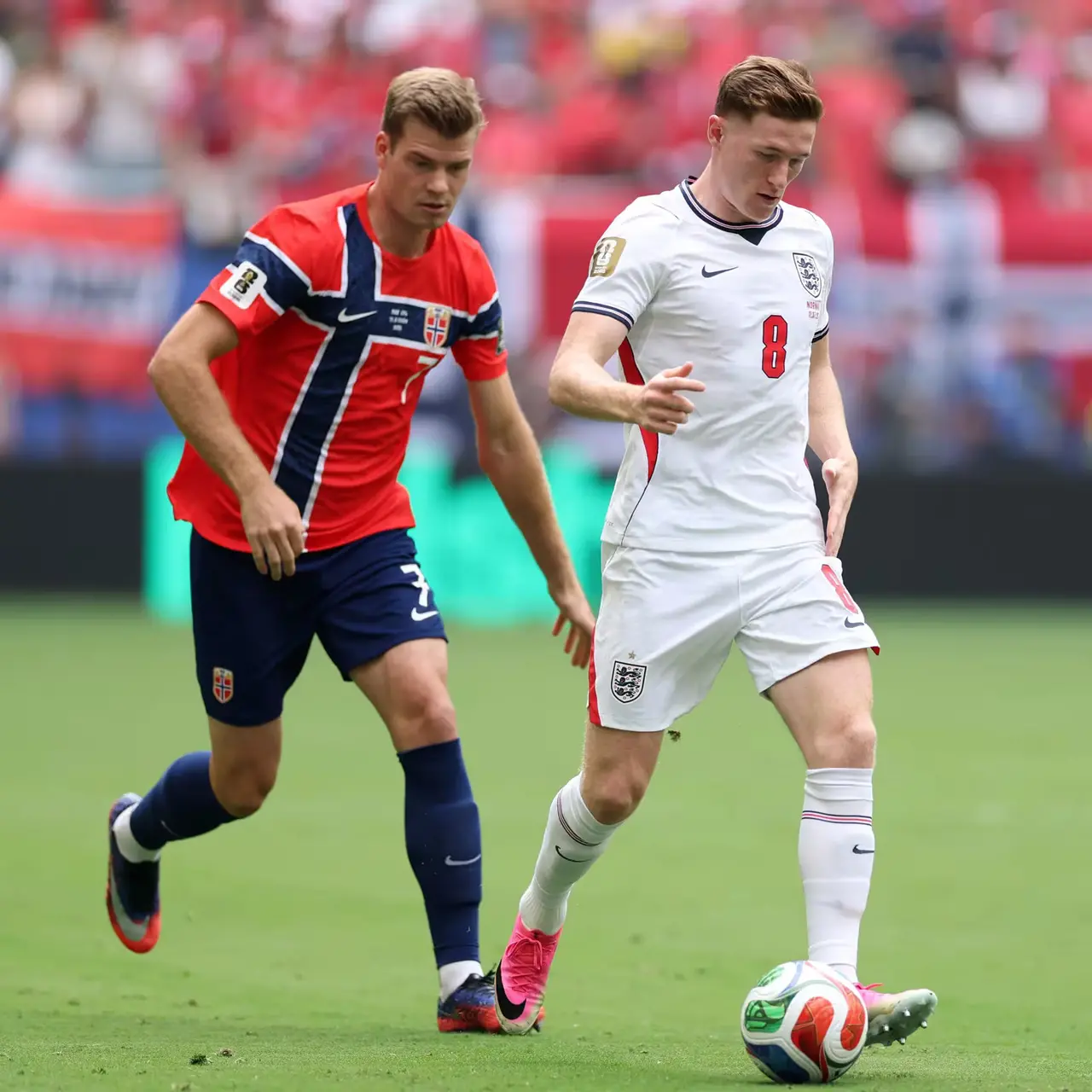 Imagem da notícia Noruega x Inglaterra pela Copa do Mundo: Acompanhe AO VIVO em Tempo Real