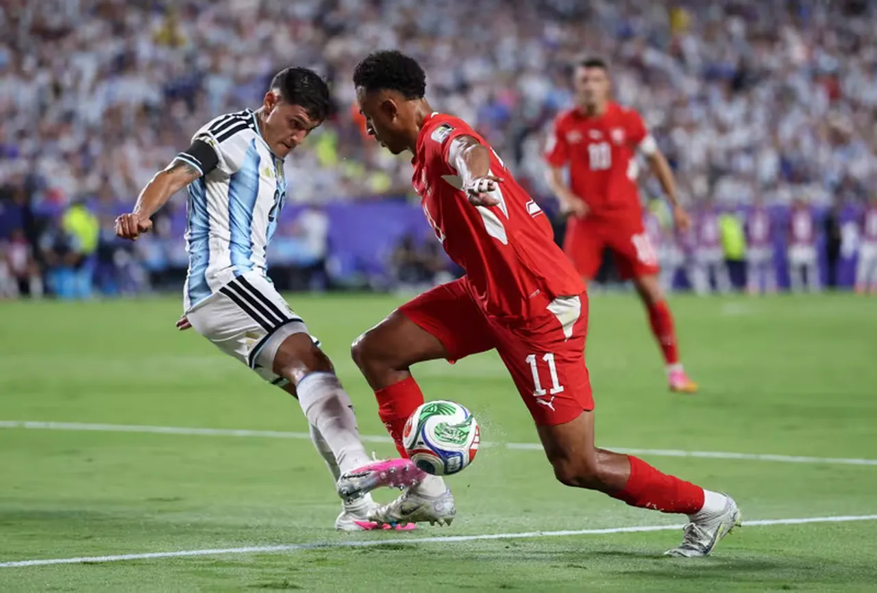 A Suíça fez um jogo melhor que a Argentina e empatou no 2º tempo
