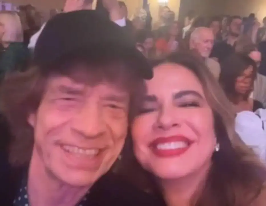 Imagem da notícia Luciana Gimenez defende Mick Jagger da fama de 'pé-frio' após cantor assistir jogo da Inglaterra