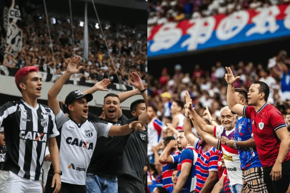 Imagem da notícia Ceará e Fortaleza seguem no top-5 de maiores torcidas digitais do Nordeste no Instagram