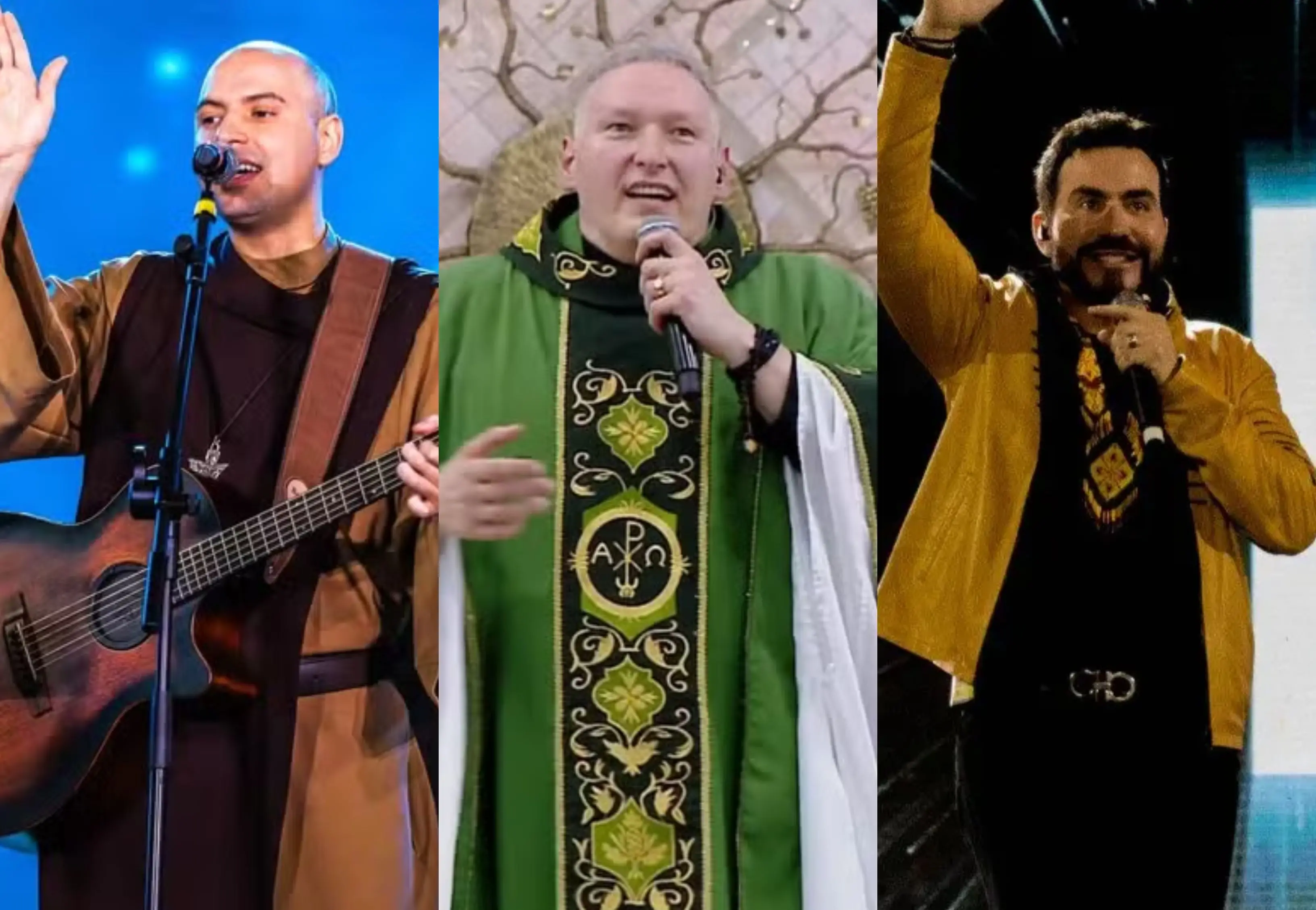 Imagem da notícia Frei Gilson, Padre Marcelo Rossi e Padre Fábio de Melo: confira a programação do Halleluya 2026