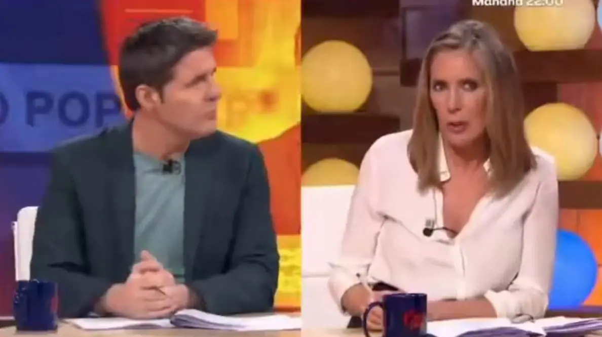 Imagem da notícia Apresentadora abandona programa de TV ao vivo após discussão com colega: 'Não aguento'