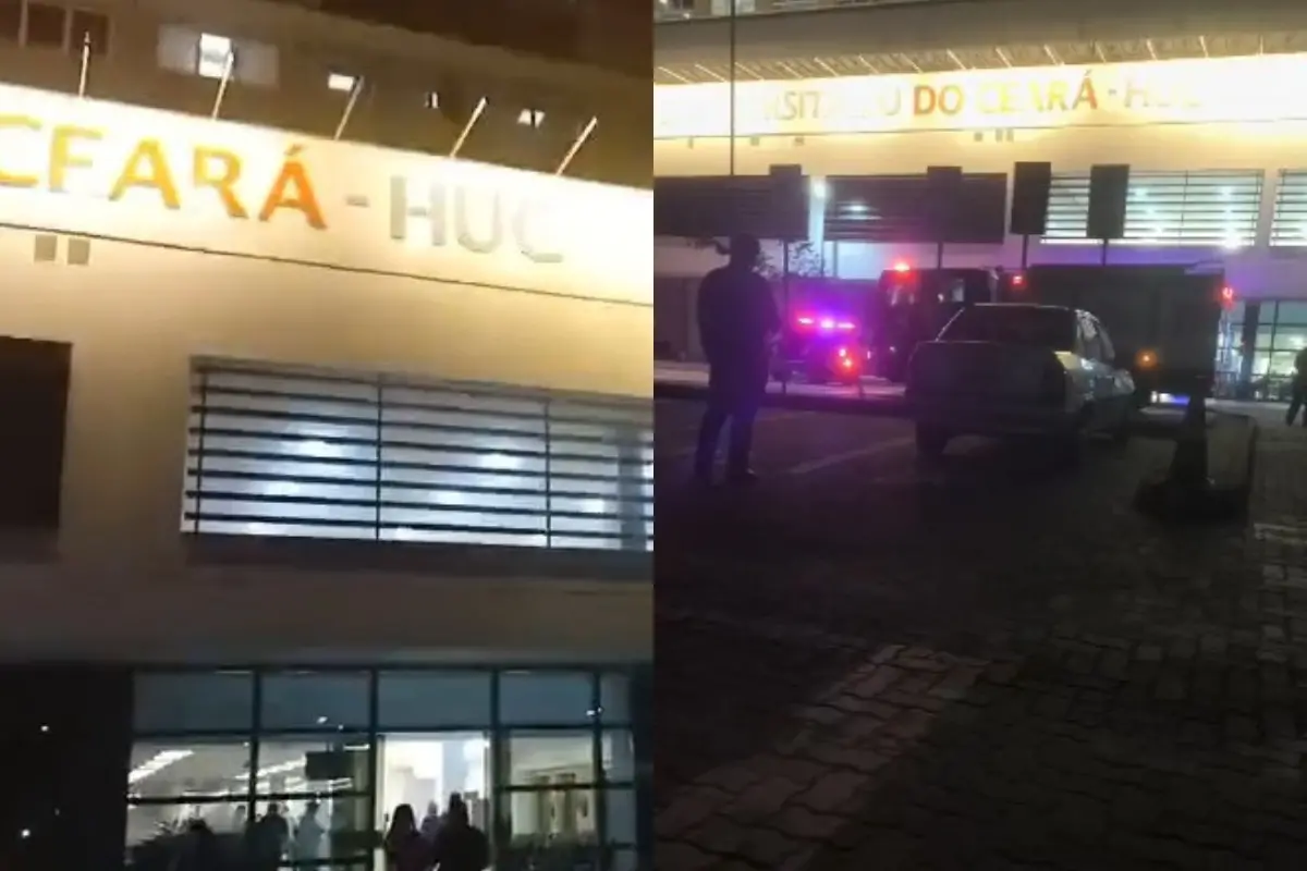 Imagem da notícia Princípio de incêndio no Hospital Universitário do Ceará é controlado e não deixa feridos