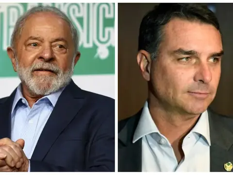Imagem da notícia: Pesquisa Quaest: Lula tem 40% de intenção de voto no 1º turno, e Flávio, 28%