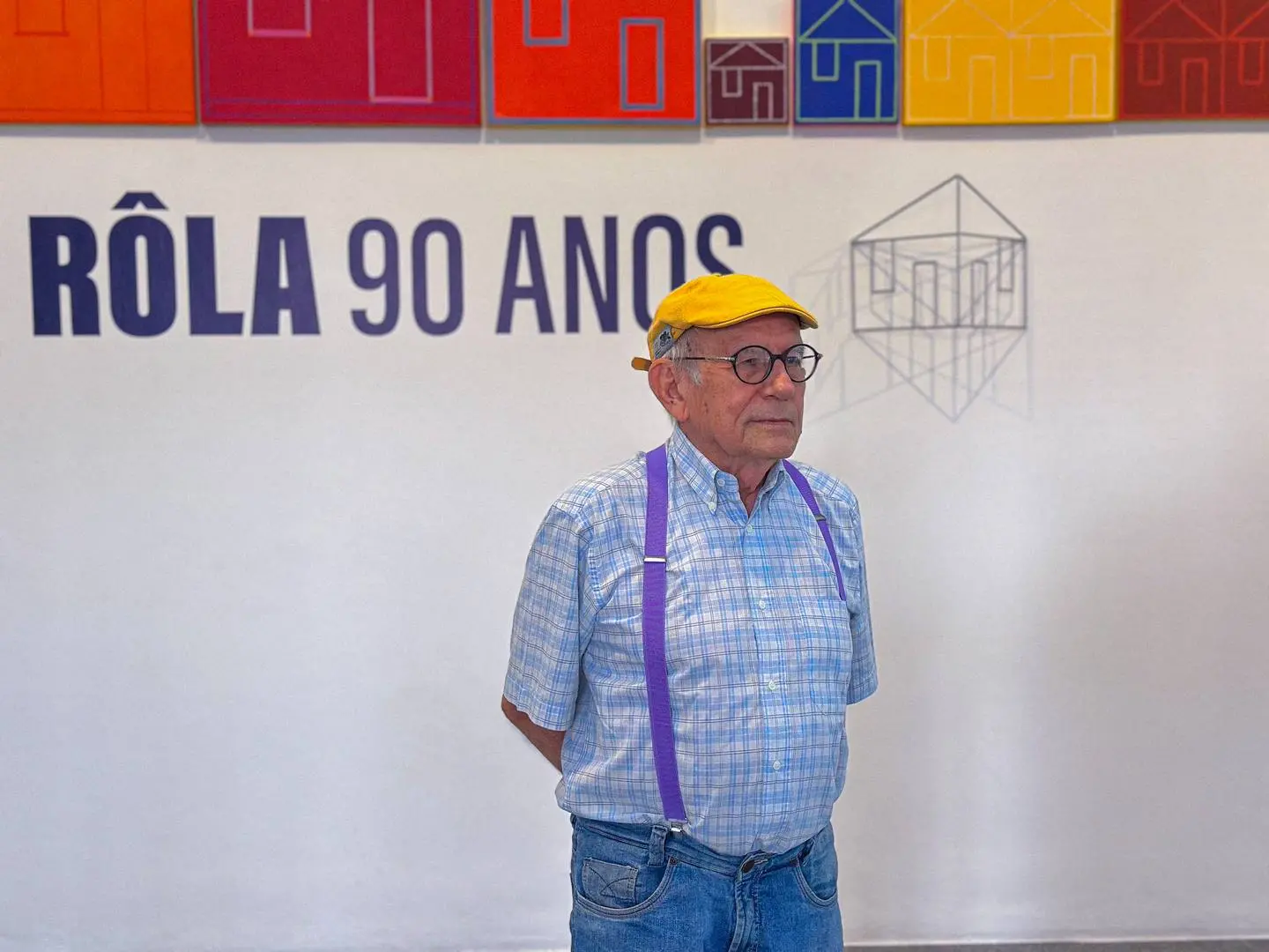 Imagem da notícia CAPTEI: Exposição celebra os 90 anos de Hélio Rôla e reafirma seu legado na arte brasileira