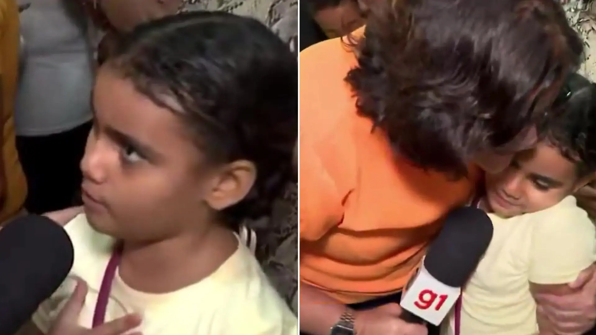 Imagem da notícia Menina desabafa sobre luto ao vivo na TV e surpreende repórter: 'Fiz 8 anos e não vi minha mãezinha'