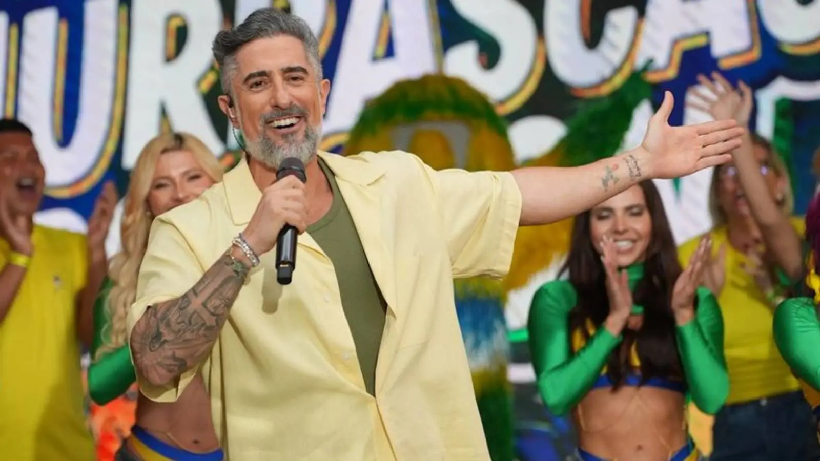 Imagem da notícia 'Caldeirão com Mion' recebe convidados em esquenta para final da Copa do Mundo neste sábado (18)