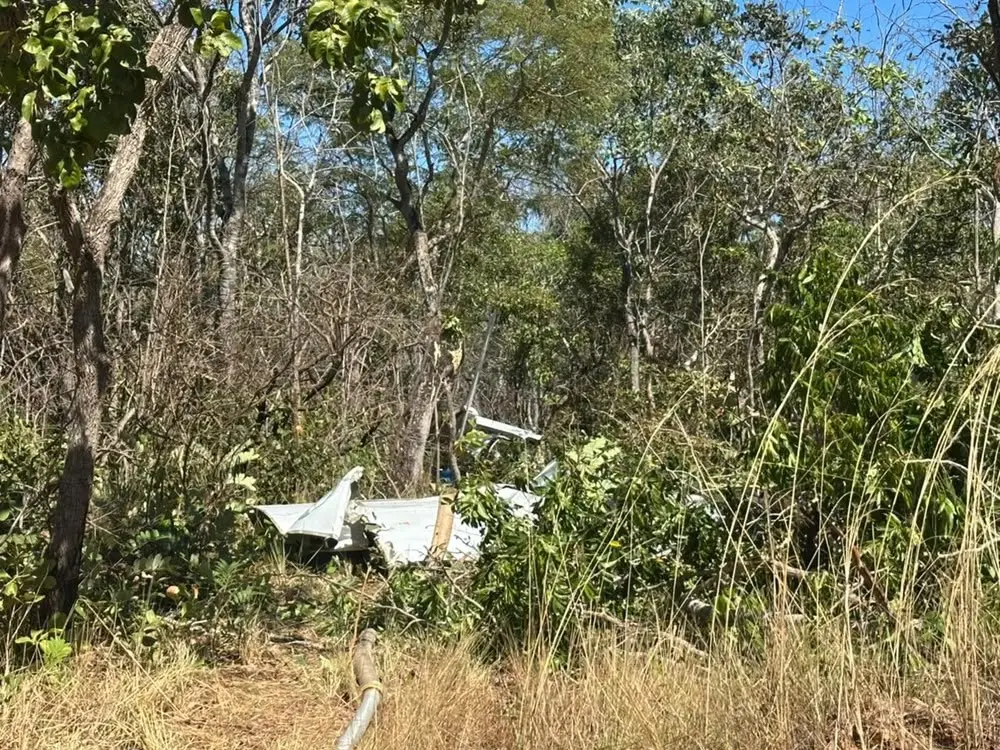 Imagem da notícia Queda de avião de pequeno porte deixa dois mortos na zona rural de Palmas