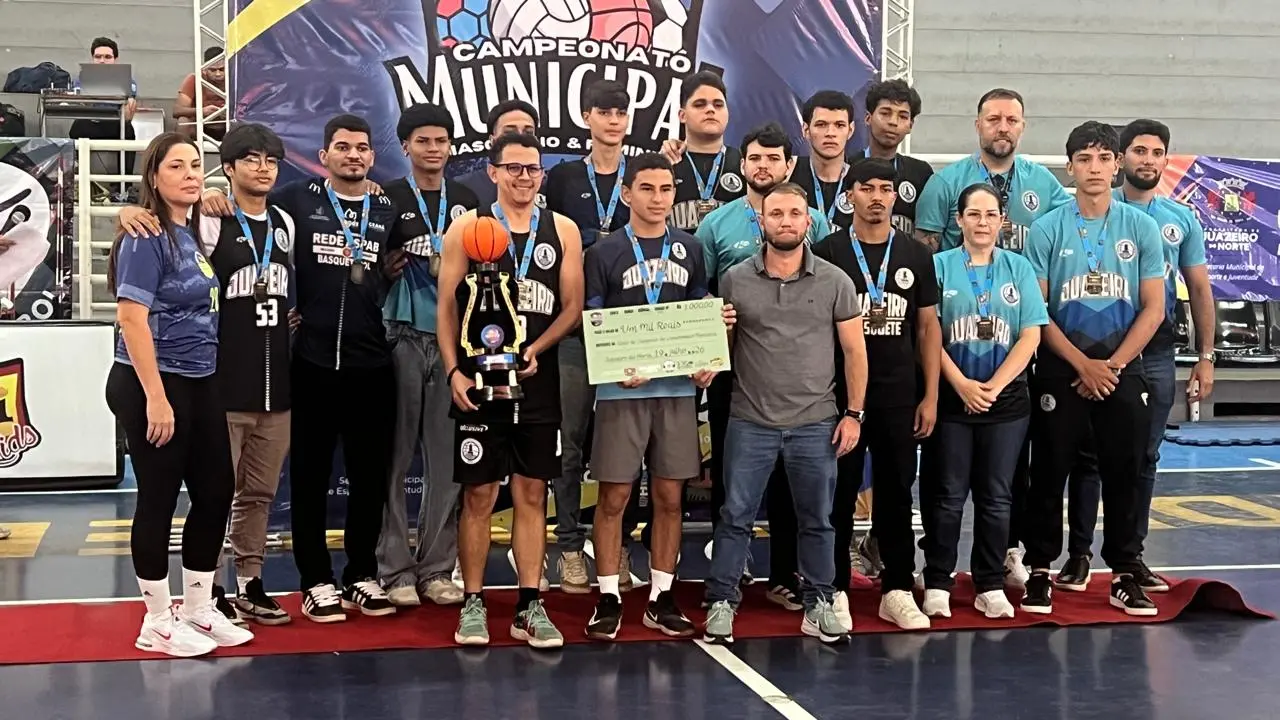 Imagem da notícia Basquete Juazeiro é declarado campeão em homenagem aos sete atletas mortos em acidente em Tauá
