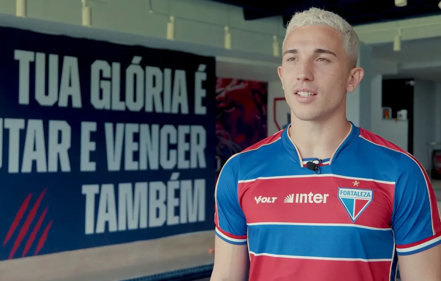 Imagem da notícia Nathan Fogaça ganha condição de estrear pelo Fortaleza contra o Vila Nova