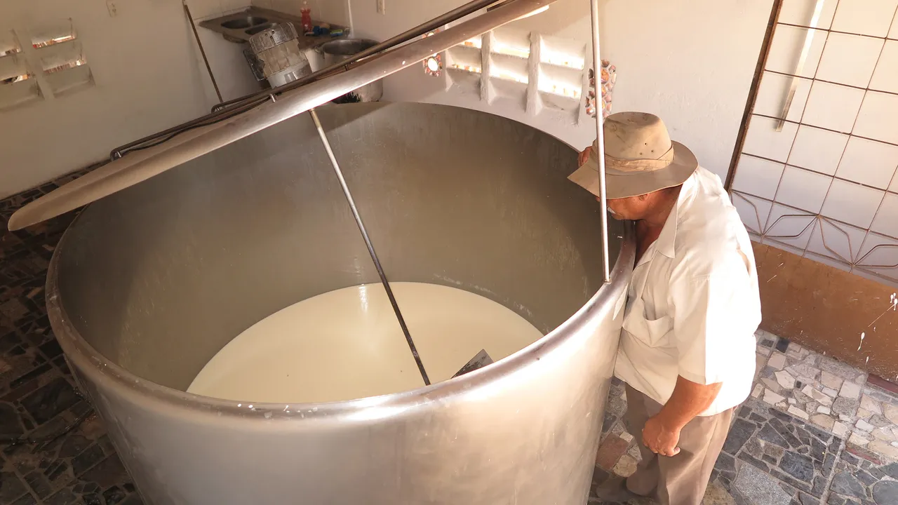 A difusão de tanques de resfriamento de leite ajudaram a melhorar a produção no Ceará.