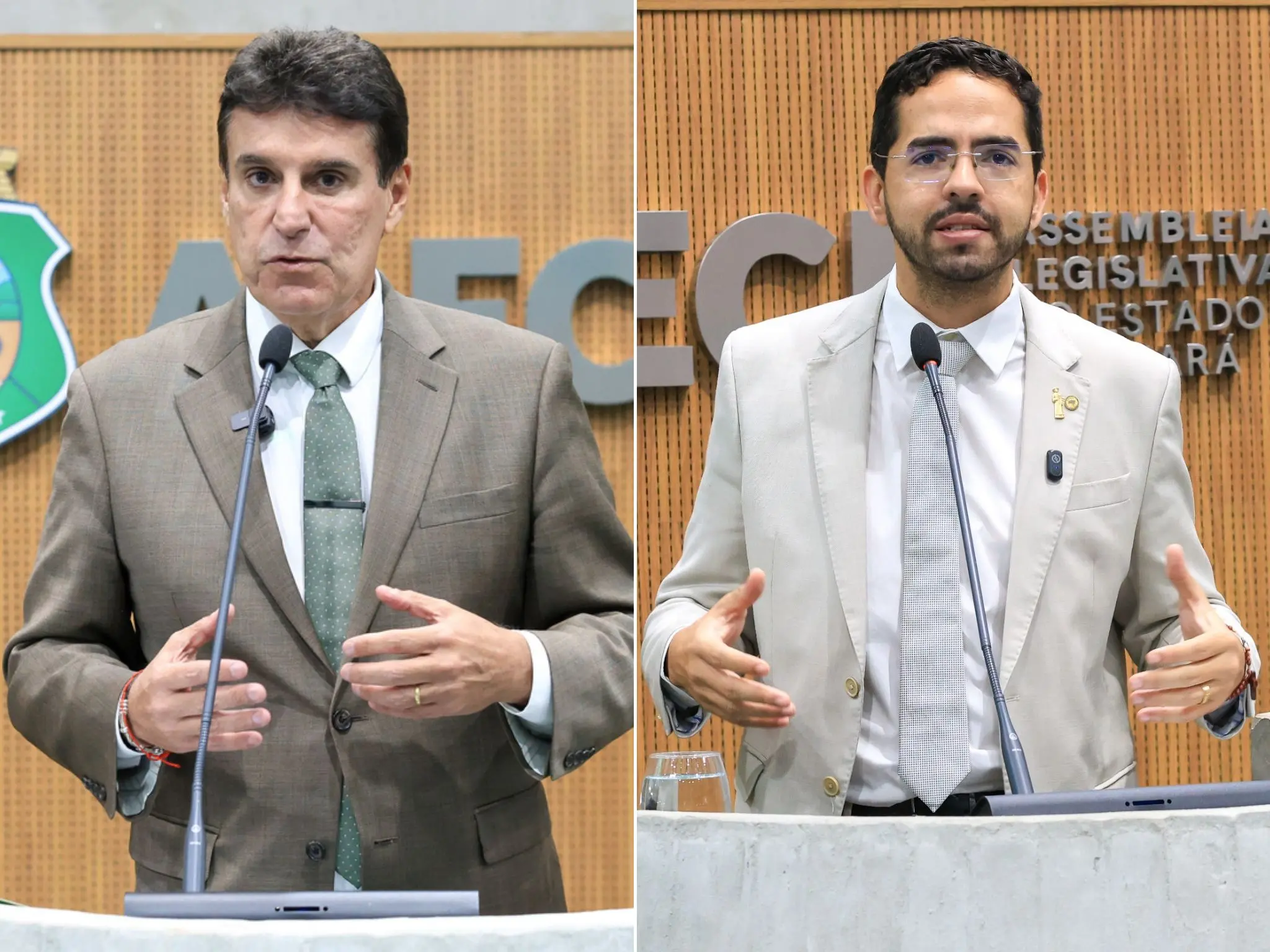 Imagem da notícia Deputados Agenor Neto e Davi de Raimundão saem de licença em ‘rodízio’ do MDB por suplentes na Alece