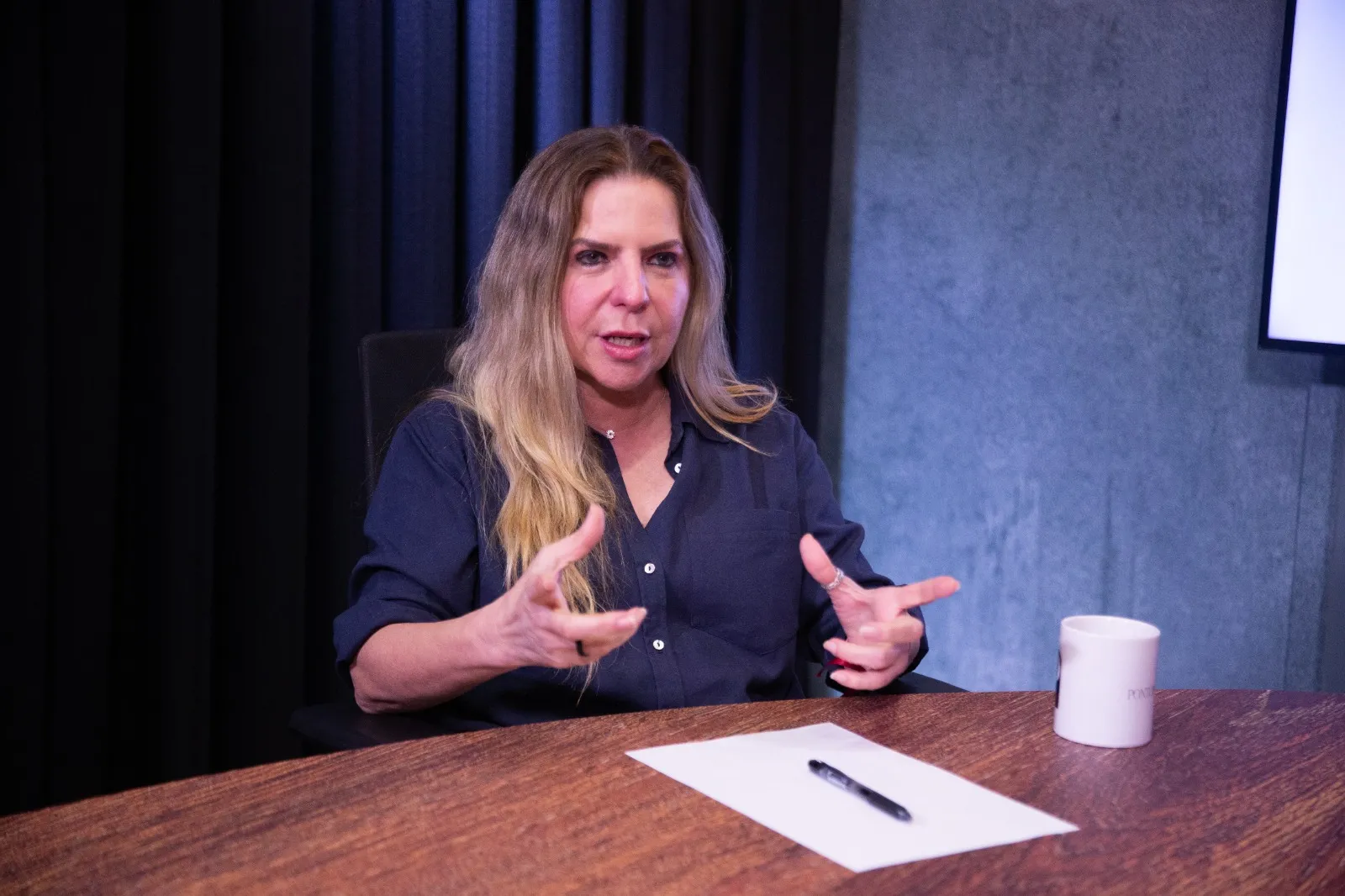 Informação foi publicizada pela pré-candidata ao Senado Federal em seu perfil nas redes sociais.