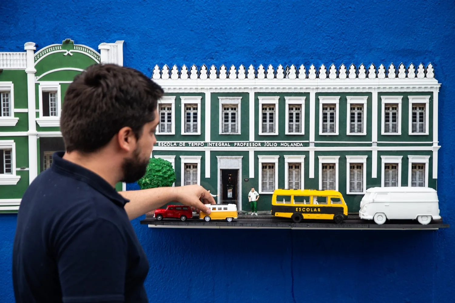 O projeto surgiu de uma ideia piloto desenvolvida com alunos da Escola de Tempo Integral Júlio Holanda, em Guaramiranga.