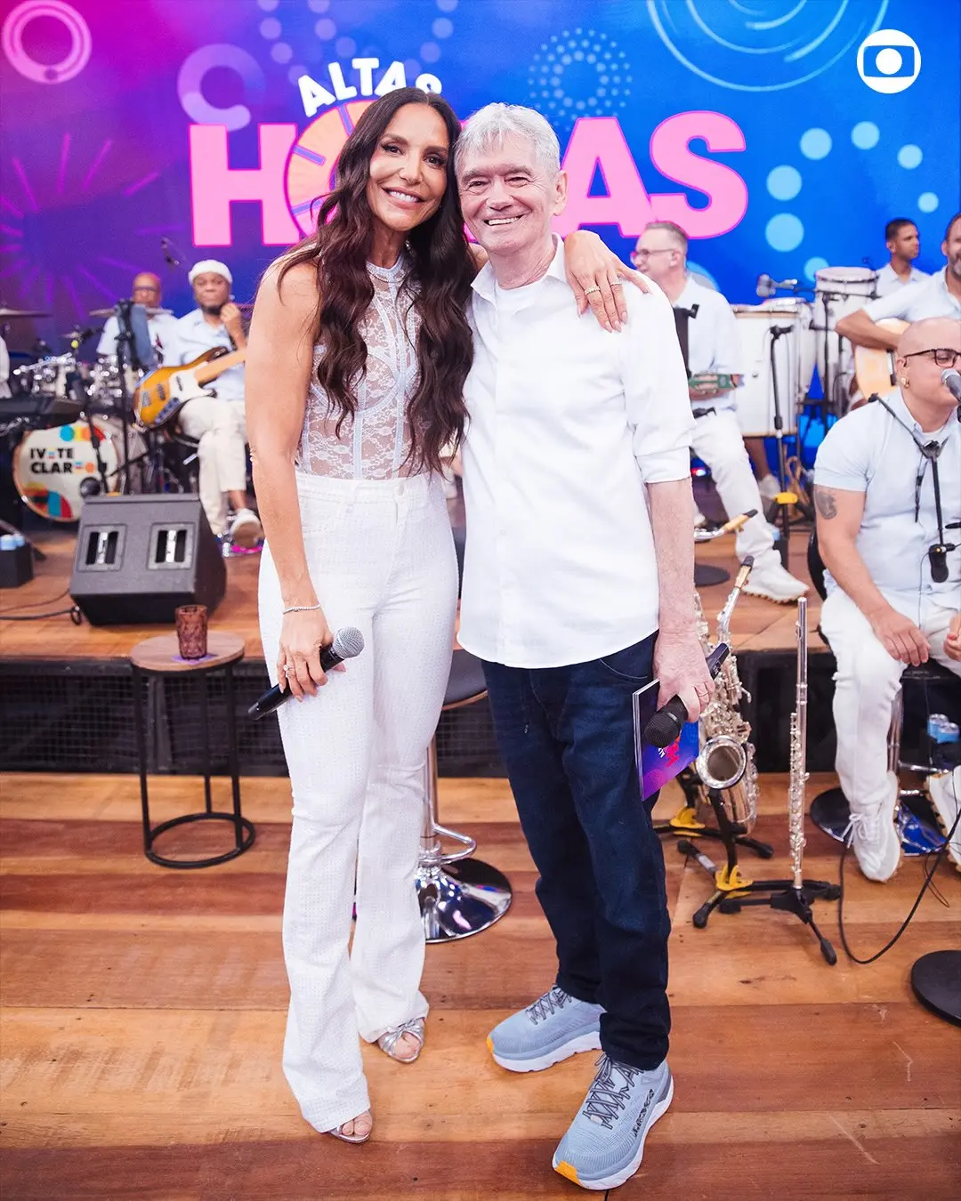 Imagem da notícia Ivete Sangalo leva o projeto ‘Clareou’ para o ‘Altas Horas’