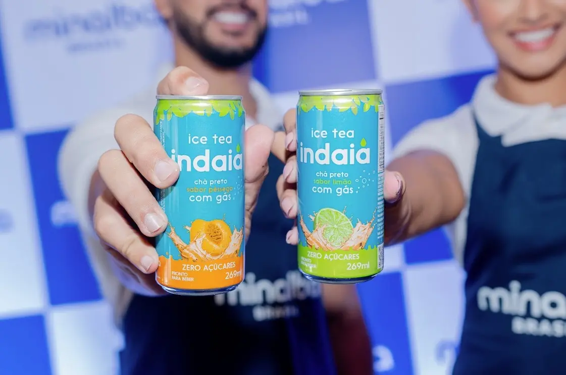 Lançamento do novo Ice Tea Indaiá