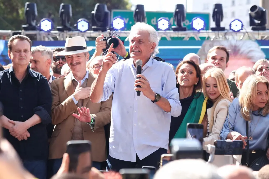 Imagem da notícia PSD oficializa candidatura de Ronaldo Caiado à presidência da República