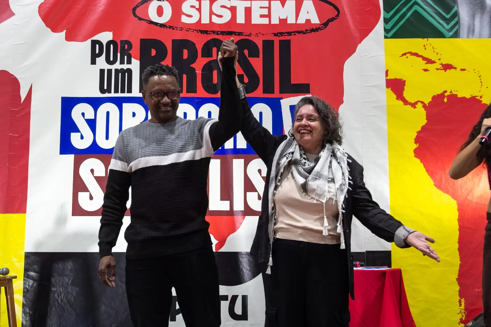 Imagem da notícia PSTU oficializa Hertz Dias como candidato à presidência da República nas eleições de 2026