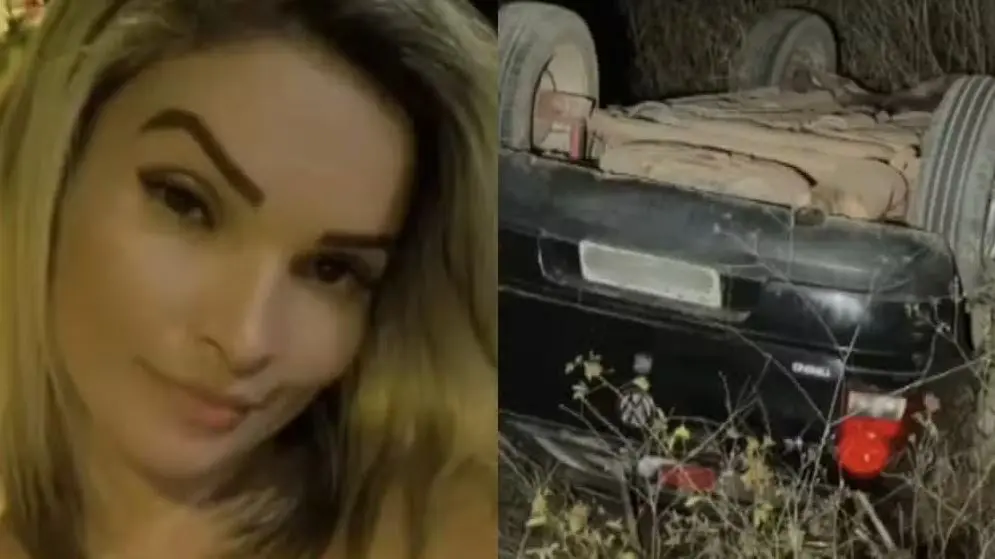 Imagem da notícia Mulher morre após carro cair de ribanceira em Tianguá e motorista é autuado em flagrante 