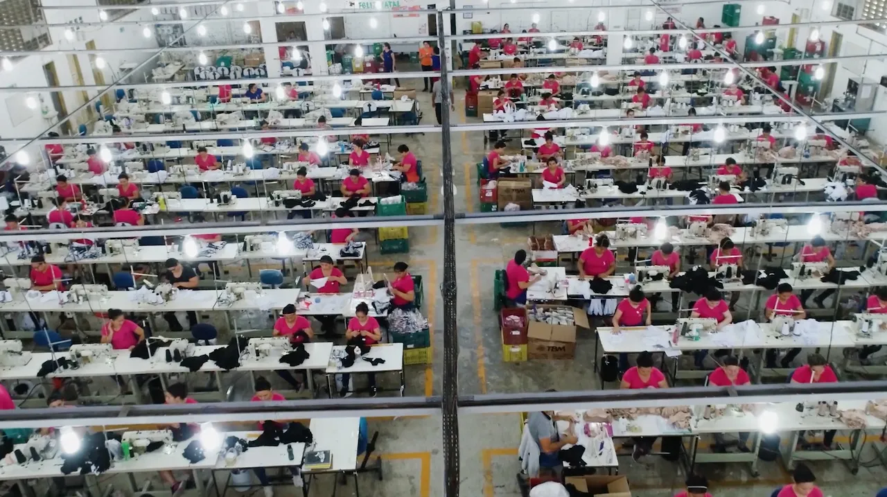 Mais de 90% do quadro de funcionários é composto por mulheres.