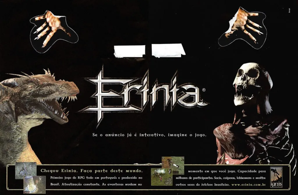 Propaganda do MMORPG 