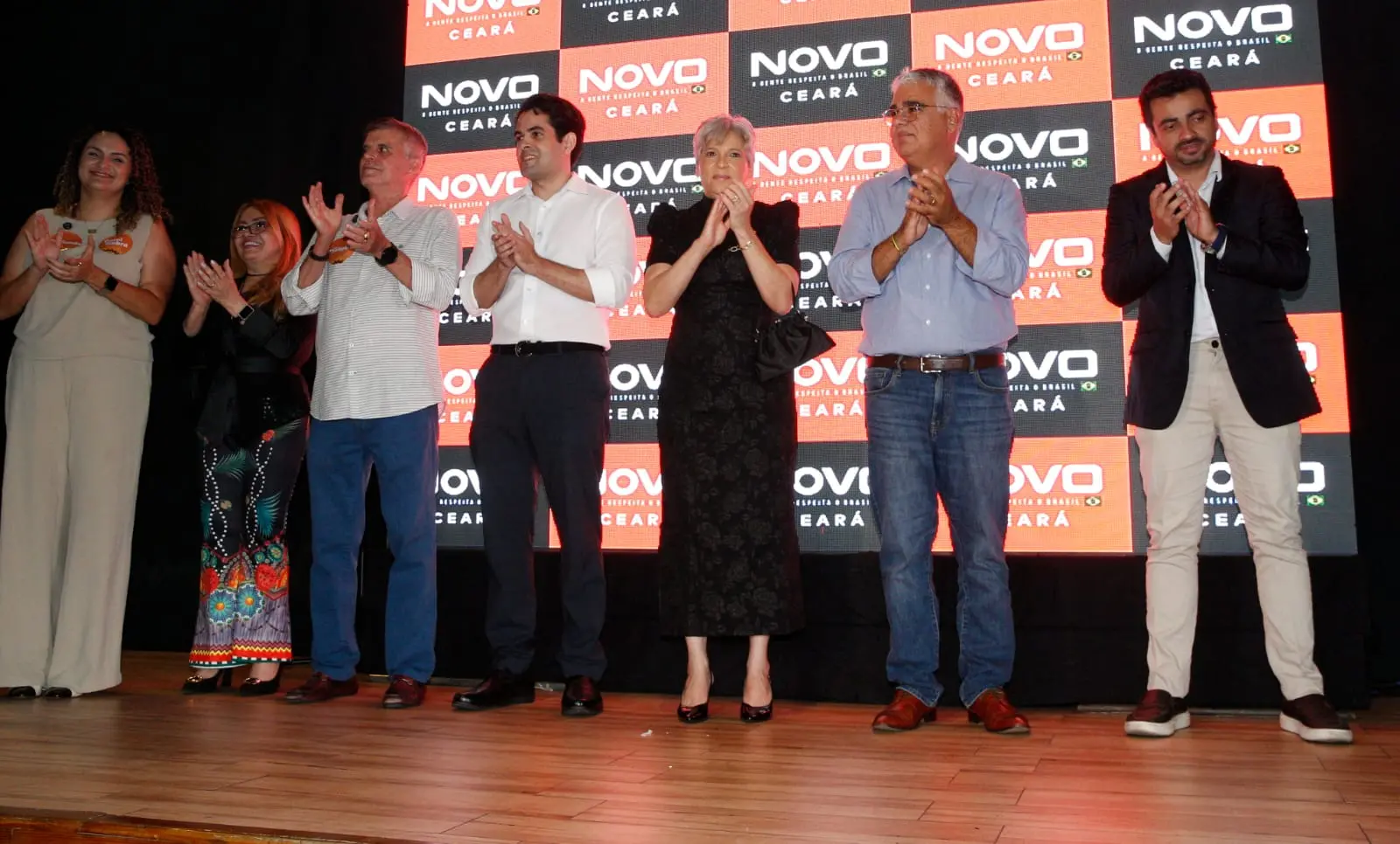 Imagem da notícia Novo oficializa Pedro Brito ao Governo e General Theophilo ao Senado no Ceará