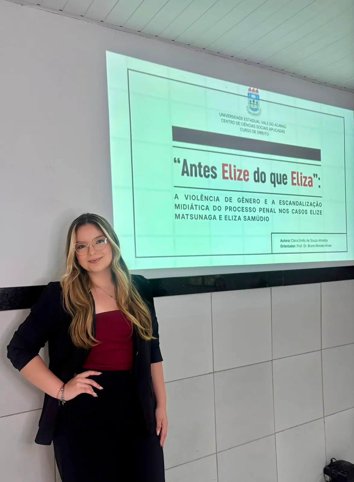 Imagem da notícia ‘Antes Elize do que Eliza’ é sobre ‘tribunal moral’ contra mulheres, diz cearense autora de TCC