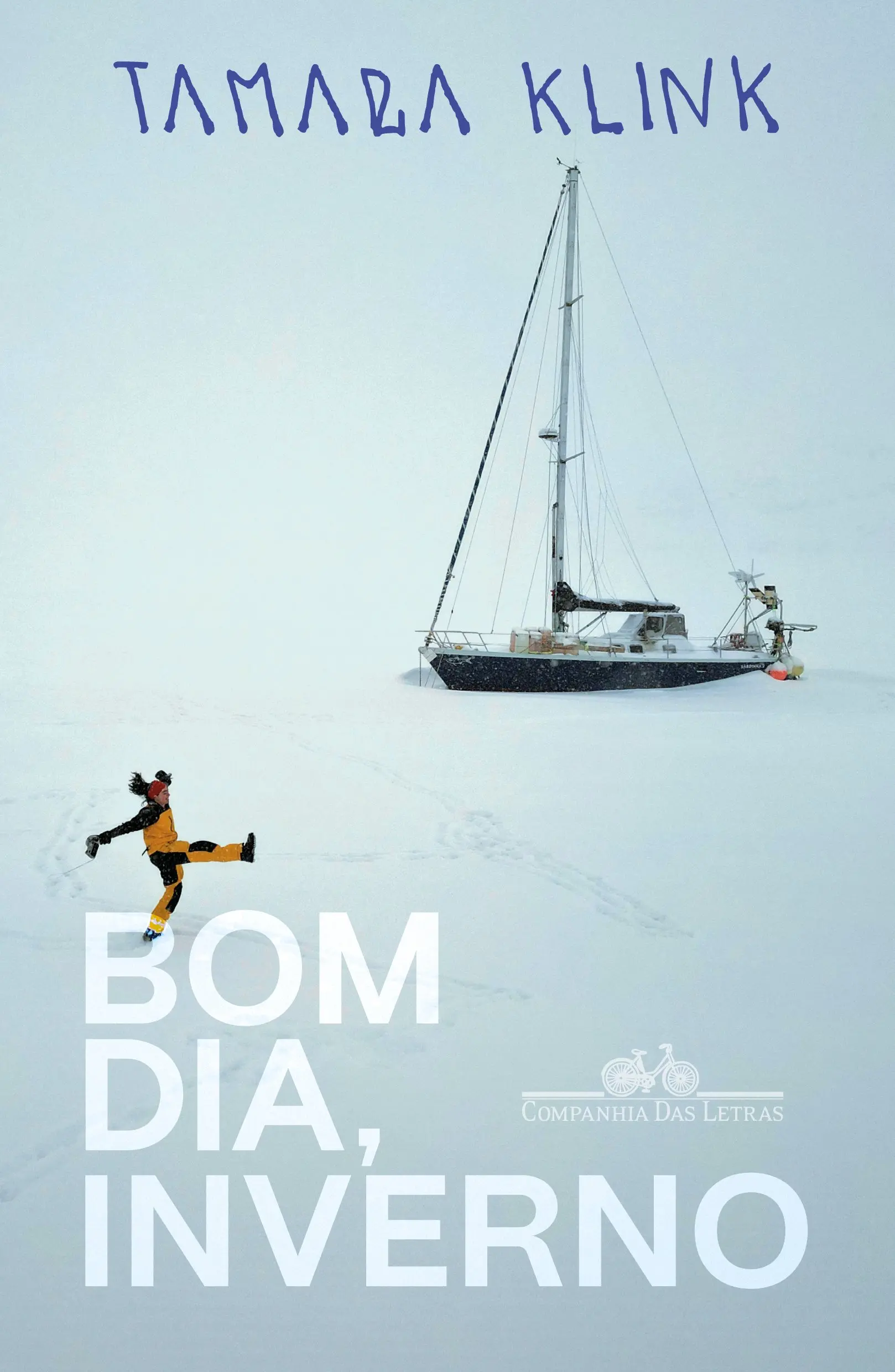 Imagem de capa do livro Bom dia, inverno, da escritora brasileira Tamara Klink.