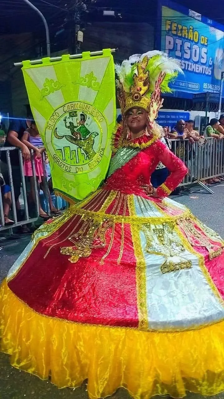 Desfile do bloco Garotos do Benfica.