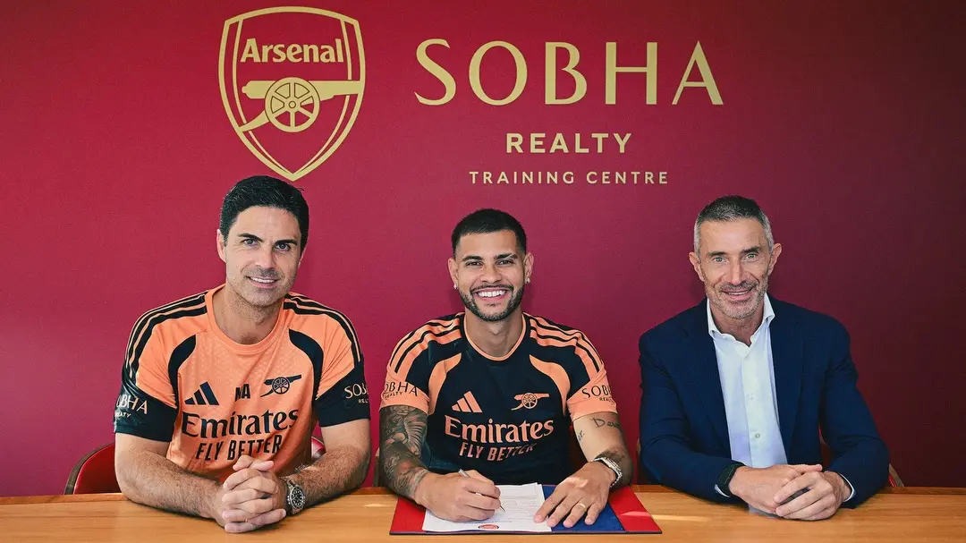 Imagem da notícia Arsenal anuncia Bruno Guimarães por quatro anos