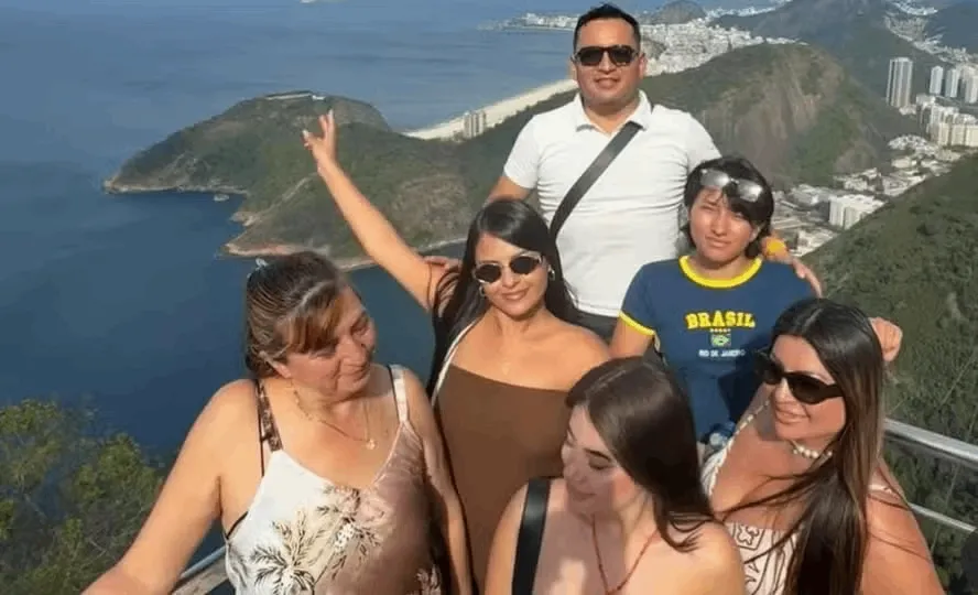 Victor lamentou a morte de parentes colombianas em acidente no Rio de Janeiro.