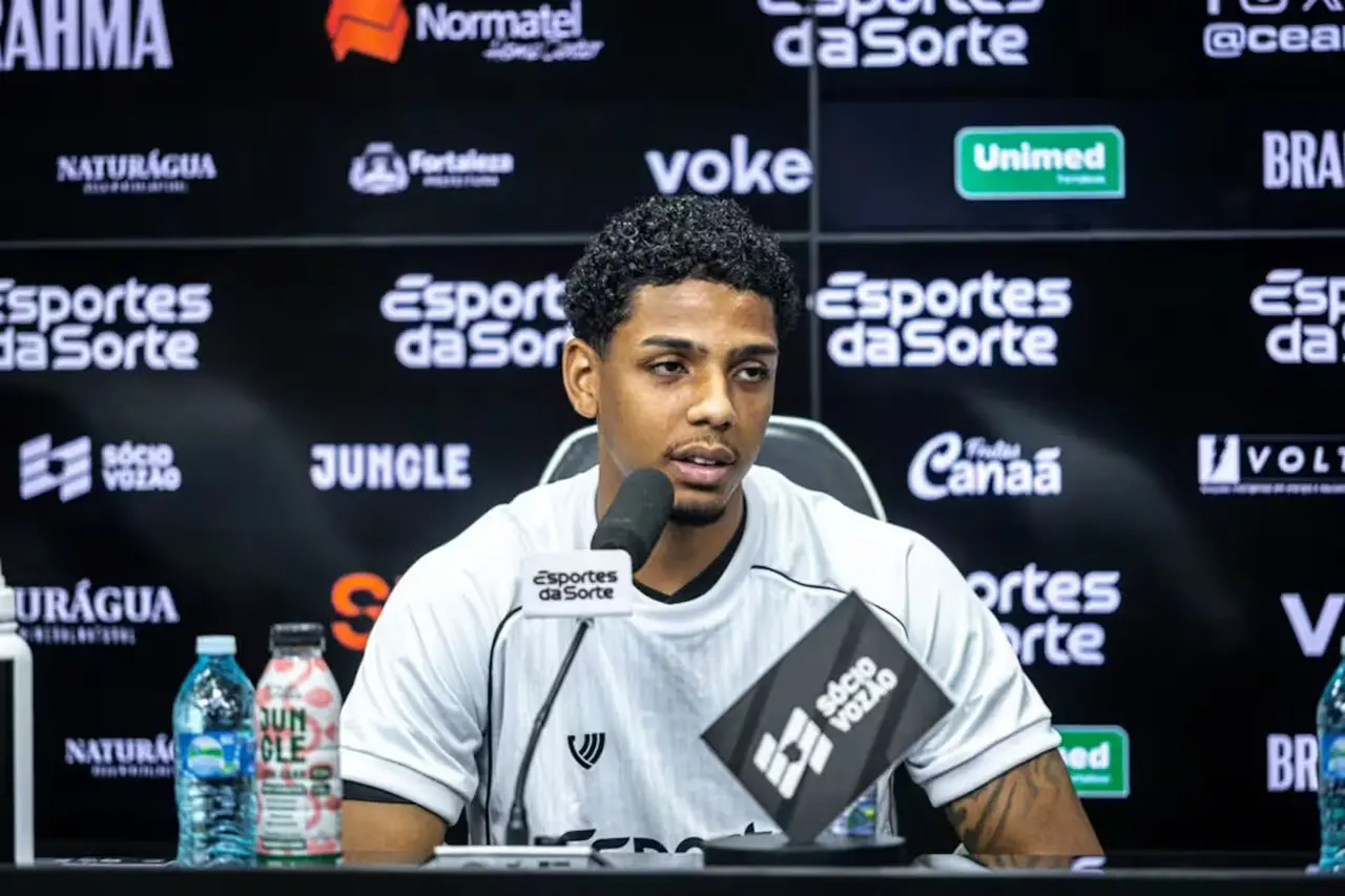 Imagem da notícia Zagueiro Thalisson sofre lesão de joelho e não joga mais pelo Ceará em 2026
