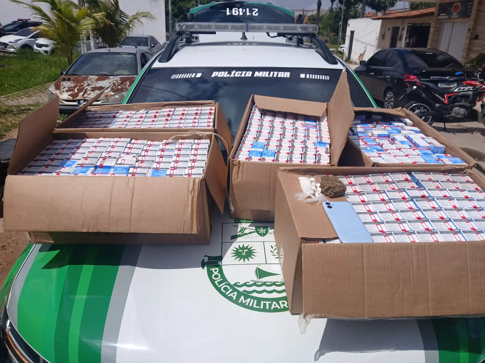 Imagem da notícia Carga de medicamentos avaliada em R$ 140 mil é apreendida em ação policial no Mondubim