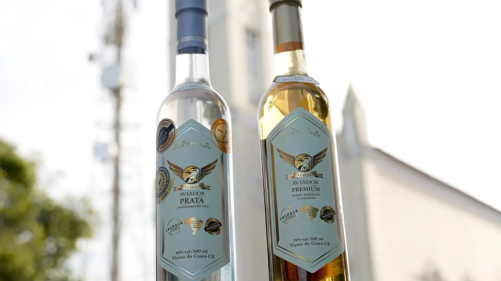 Cachaça Aviador, de Viçosa do Ceará, ganhou prêmio internacional pela qualidade da bebida em 2024.