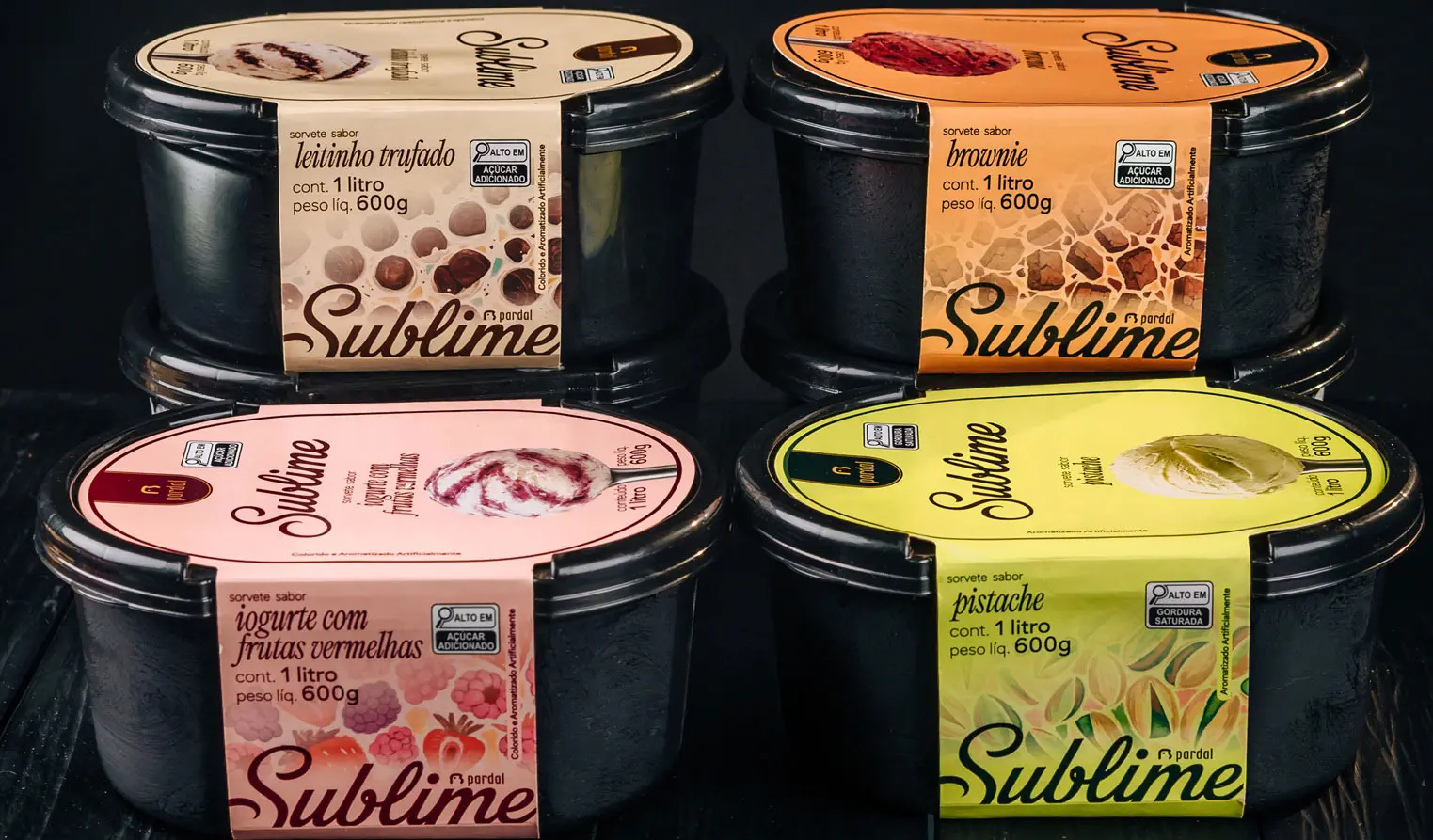 Imagem da notícia Pardal lança Sublime, linha premium de sorvetes com mais cremosidade e textura