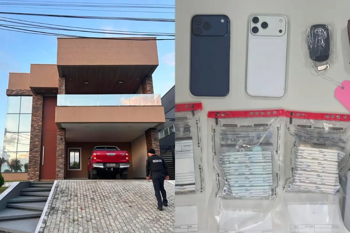 Imagem da notícia Ex-funcionária e cúmplice são presos suspeitos de desviar mais de R$ 1 milhão de banco no Ceará