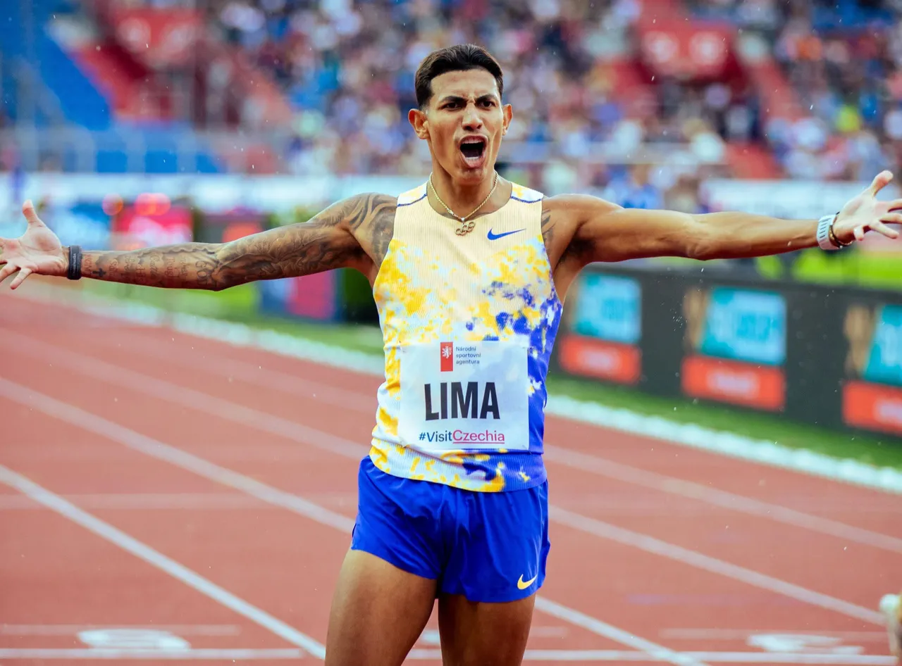 Matheus Lima em prova em Ostrava, na Tchéquia