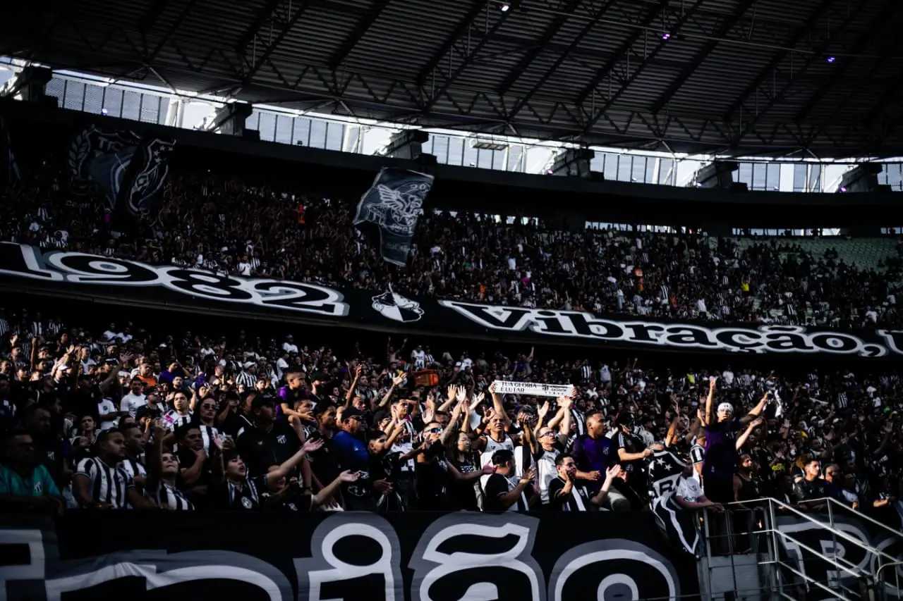 Imagem da notícia Ceará confirma novo recorde de público da Série B de 2026; veja ranking