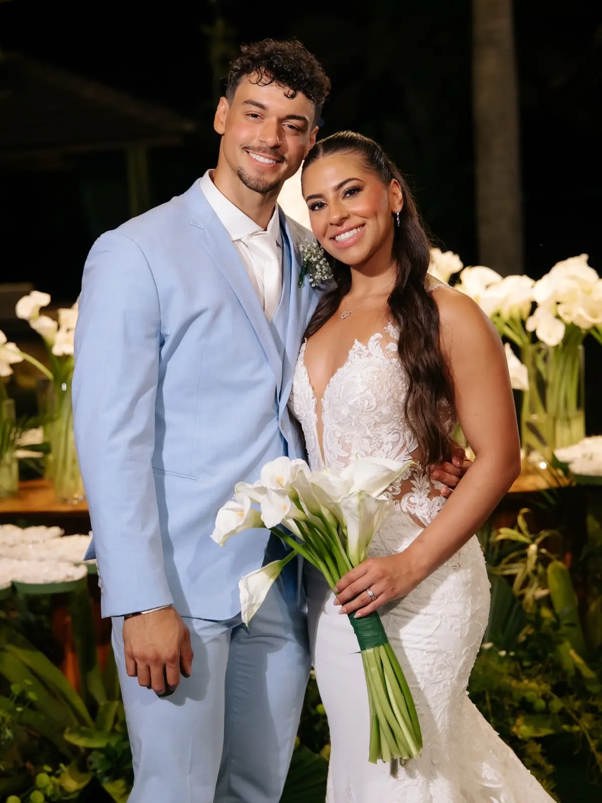Imagem da notícia Filho de Carla Perez e Xanddy se casa na Bahia com fisiculturista